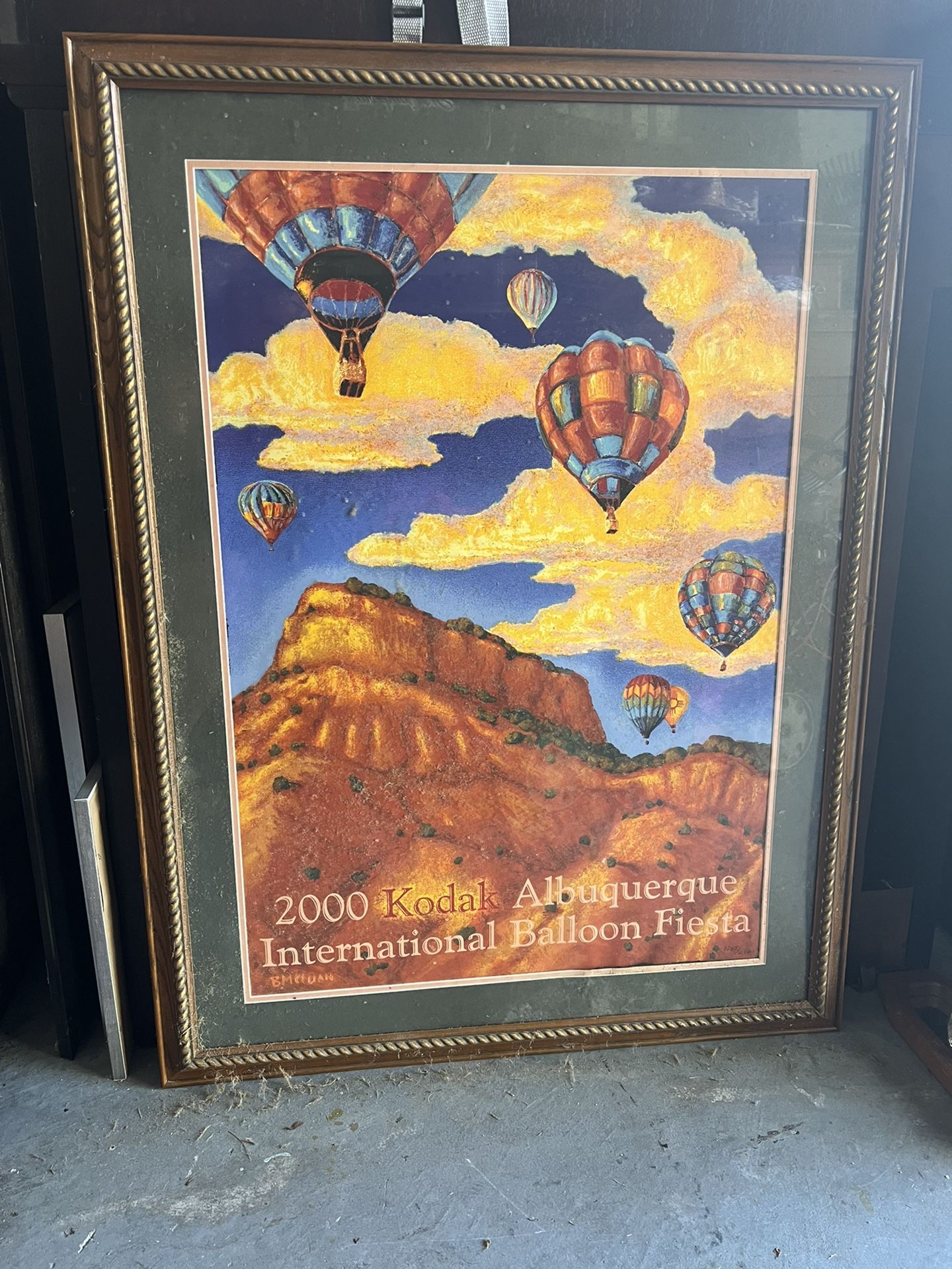 2000 Kodak Albuquerque International Balloon Fiesta poster 1265/2500