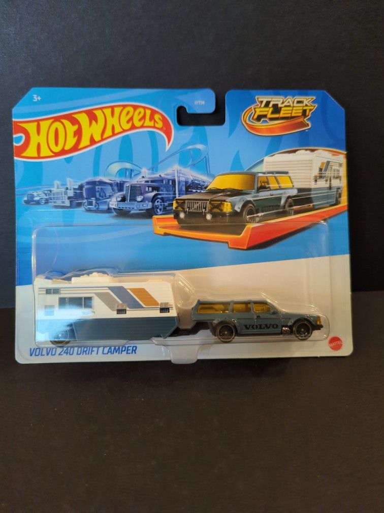 Hot Wheels Track Fleet Volvo 240 Drift Camper