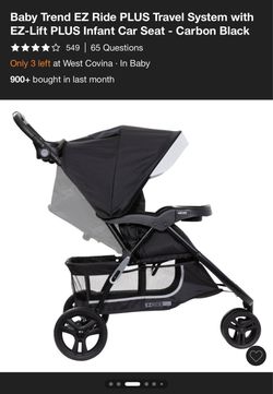 Baby Trend EZ Ride PLUS Stroller