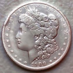 1900-O MORGAN SILVER DOLLAR 90% $1 COIN US #W627