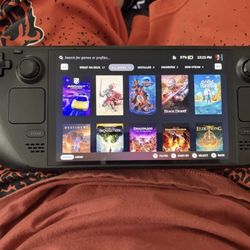 Valve Steam Deck OLED 512GB Black Handheld with Dbrand Killswitch Case