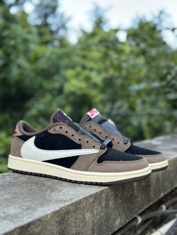 T'ravis Scott x J 1 Low 'Mocha'