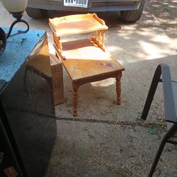 Antique Telephone Table