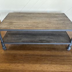 Restoration Hardware Dutch Industrial Coffee Table