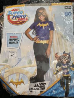 Batgirl child costume 5-7 years Halloween costume