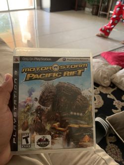 PS3 motor Storm pacific rift