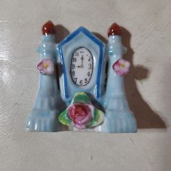 Miniature Porcelain Clock