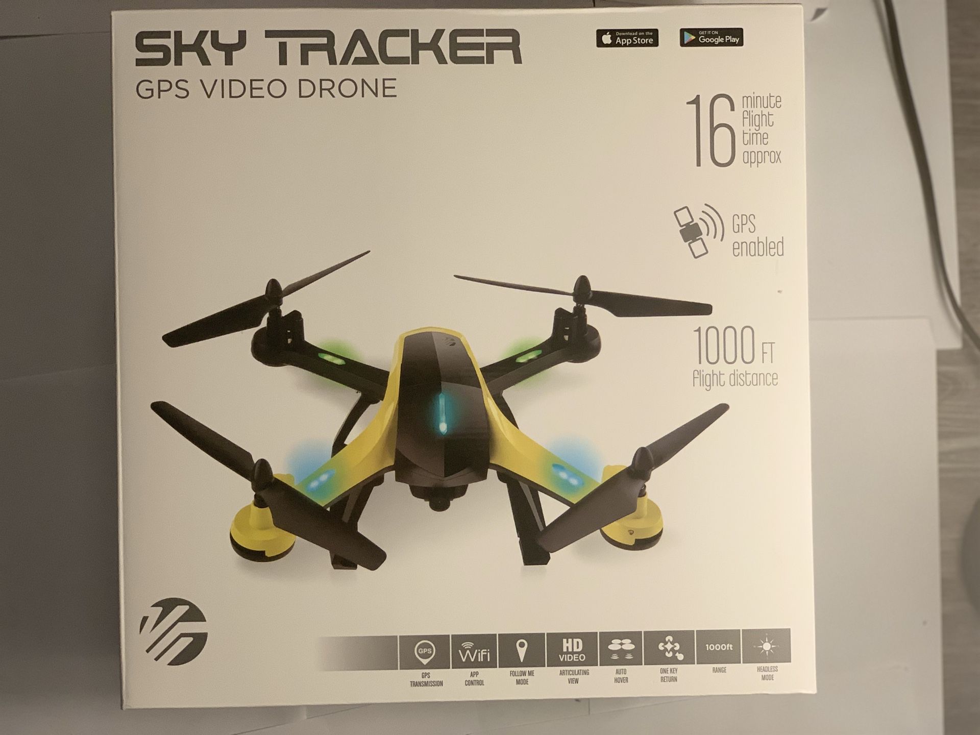 BRAND NEW!!! SKY TRACKER DRONE with GPS FOLLOW ME technology!!