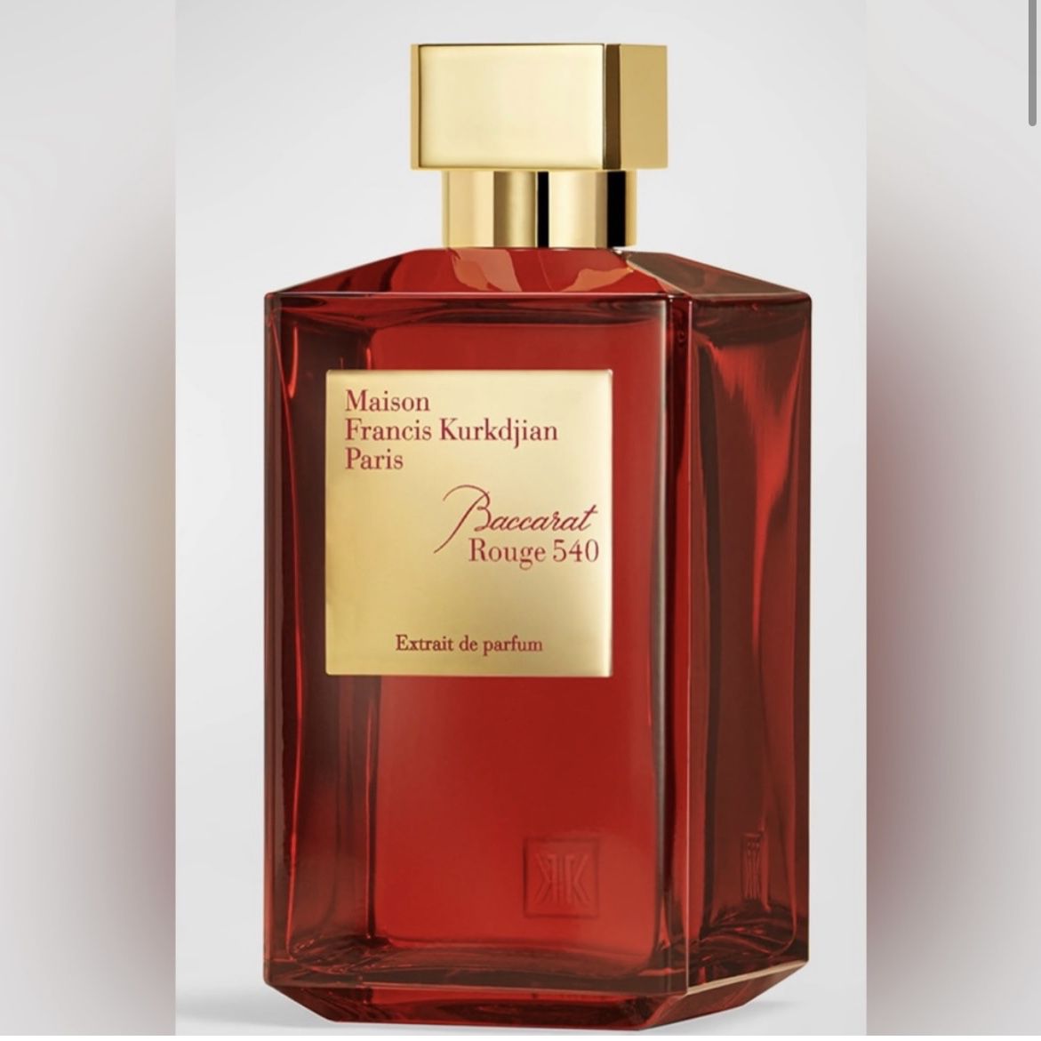 Baccarat Rouge 540 Extrait de parfum