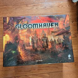 Gloomhaven Board Game + Forgotten Circles Expansion & Organizer 