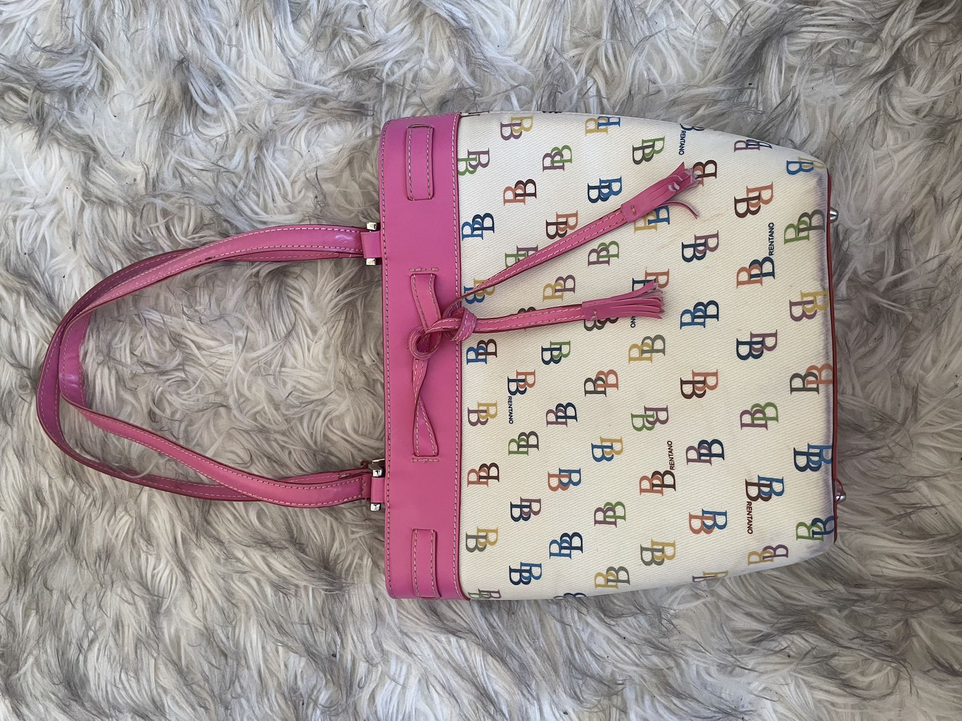 Vintage Pink Brentano Purse