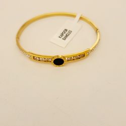 Beautiful CARTIER Bracelet 22k Gold Plated Jewelry 