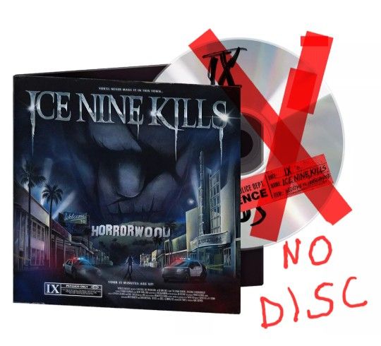 [NO DISC] Ice Nine Kills-Welcome To Horrorwood:The Silver Scream 2 SLEEVE/INSERT ONLY. [NO DISC] Ice Nine Kills-Welcome To Horrorwood: The Silver Scre