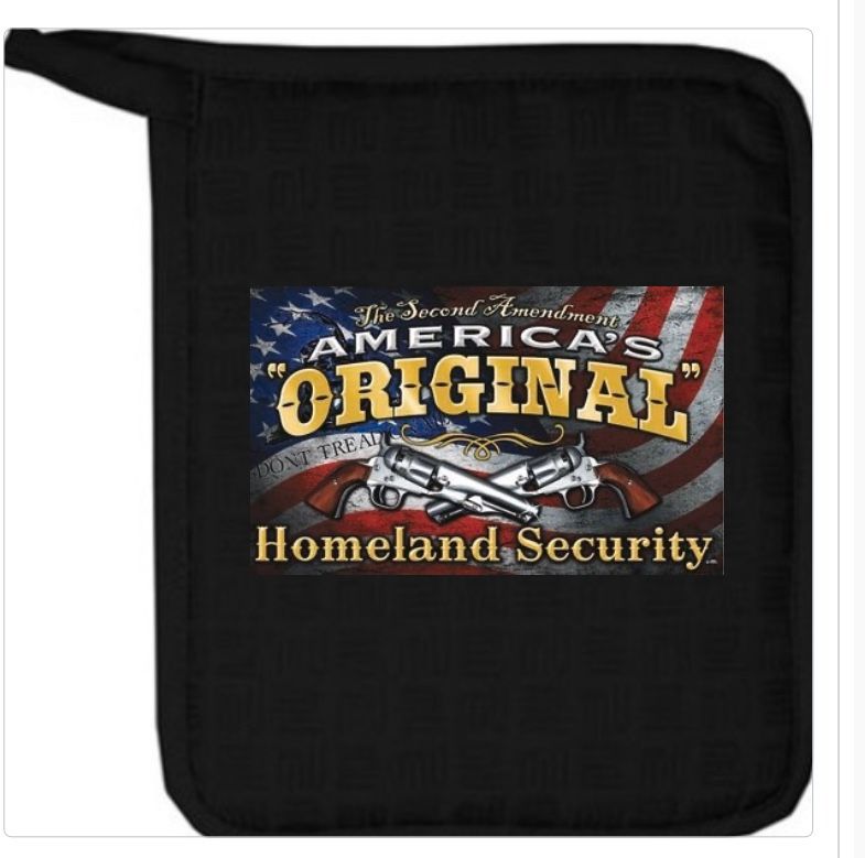 2nd Amendment Decretive Pot Holders