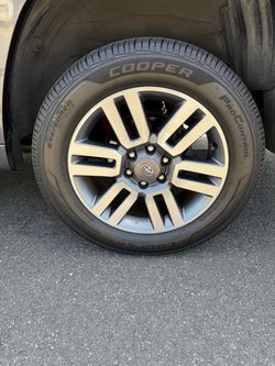 2022 Toyota TRD sport 20 inch rims and tires
