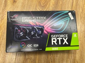 ASUS ROG Strix GeForce RTX 3060 OC V2 12GB GDDR6 Graphics Card