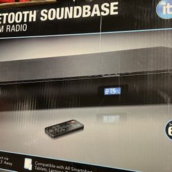 Bluetooth sound base with FM radio
