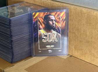 2024 Topps Now LeBron James 50k Career Pts. Card