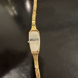 Gold Plated Watch 