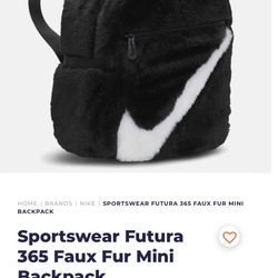 Nike Black Mini backpack 