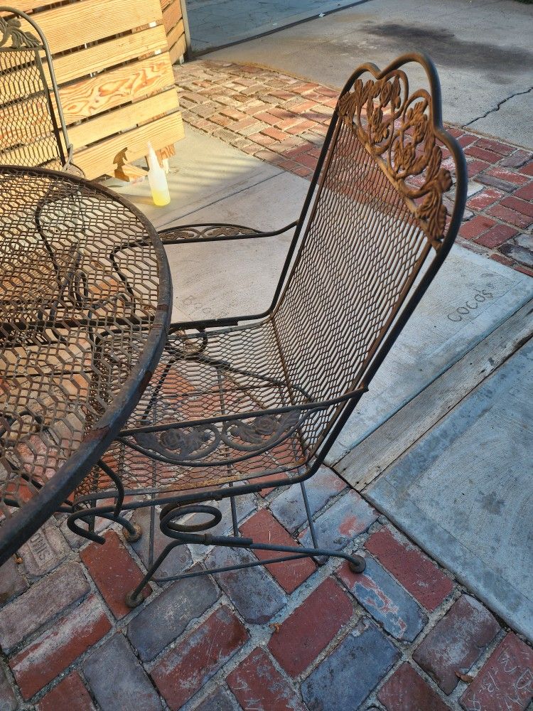 Patio Metal Table