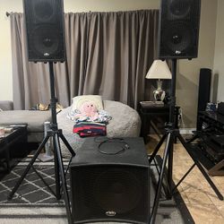 B-52 Matrix 1000 V2 Speakers & Subwoofer