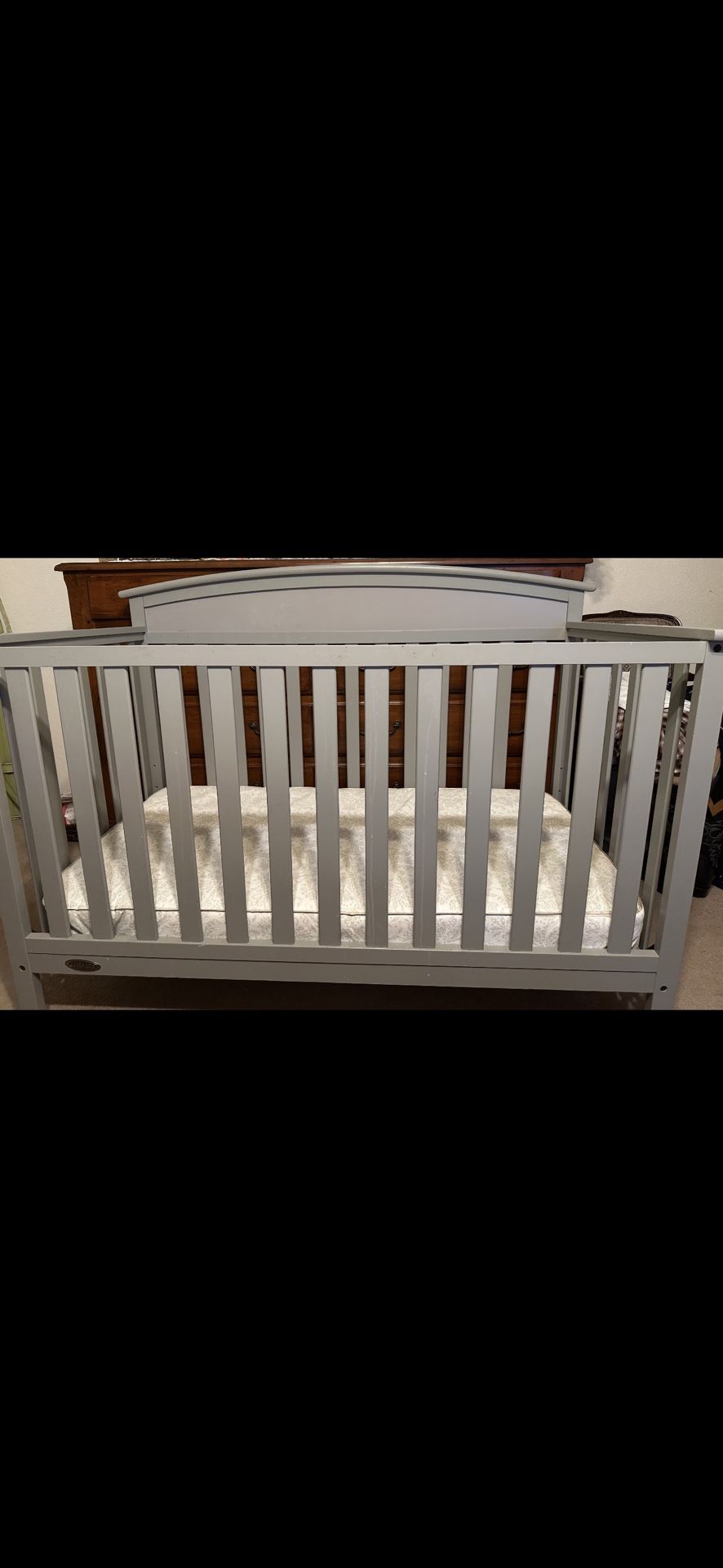Gray Crib