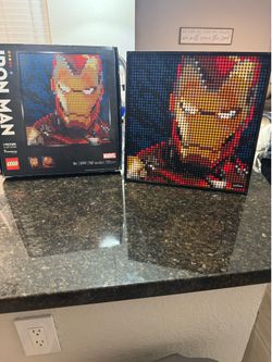 LEGO Marvel Iron Man Art Set (31199) – Complete w/ Box & Instructions