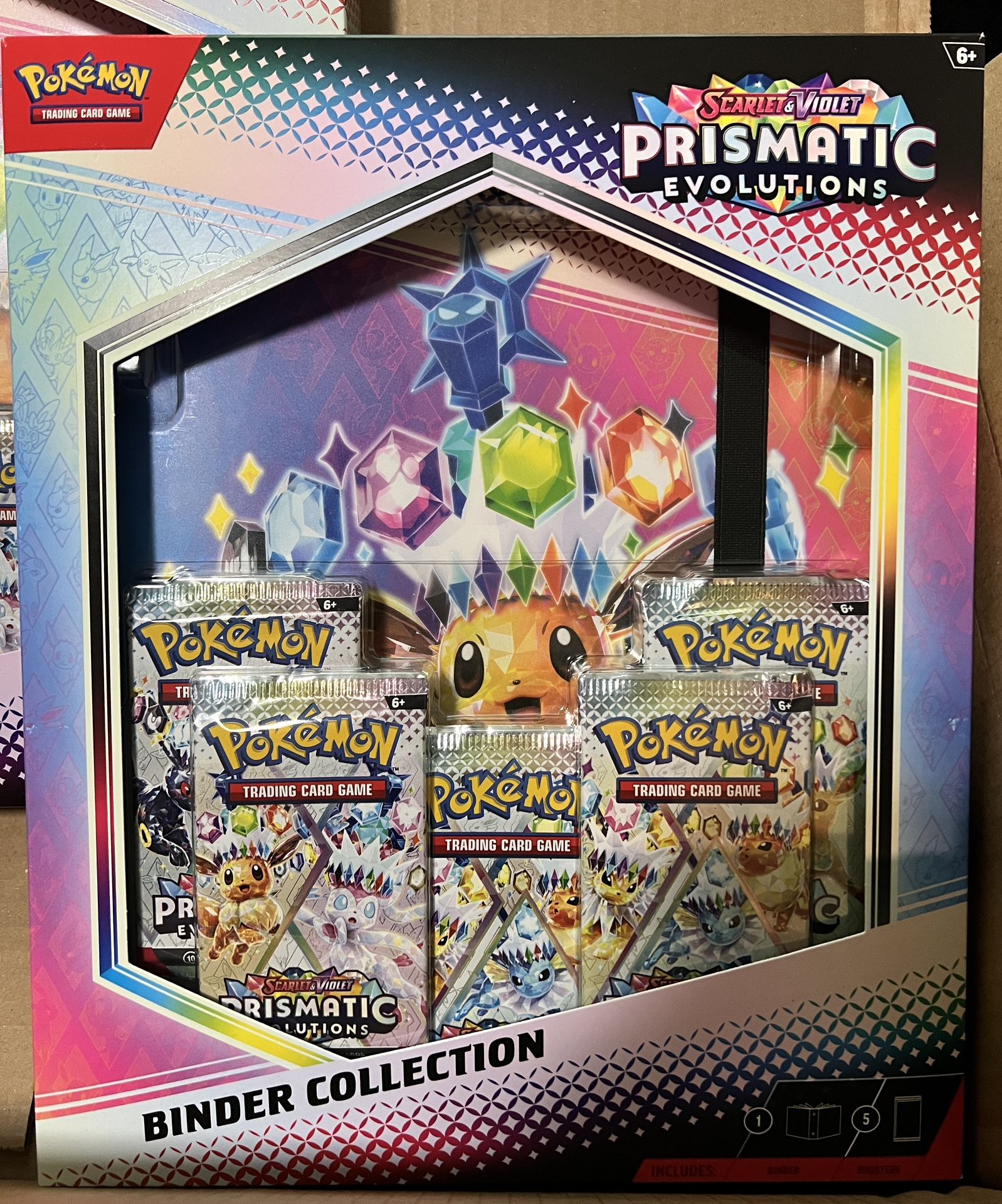 1x Prismatic Evolutions Binder Collection