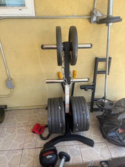 Workout Equipment with Weights etc.