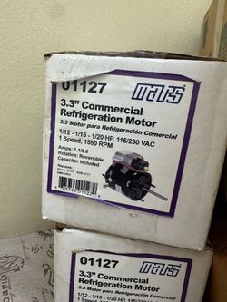 Comercial refrigerador motor