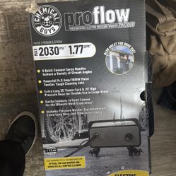 Pressure Washer:  Chemical Guys ProFlow PM2000 Performance Electric Pressure Washer
