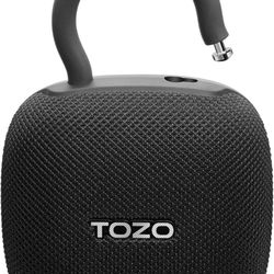 PE1 Portable Bluetooth Speakers with Adjustable Carabiner, Mini Bluetooth Wireless Shower Speaker with IPX8 Waterproof, 32H Playtime Punchy Bass Audio