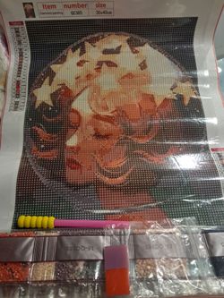 Diamond Painting Kit QC385 30x40cm