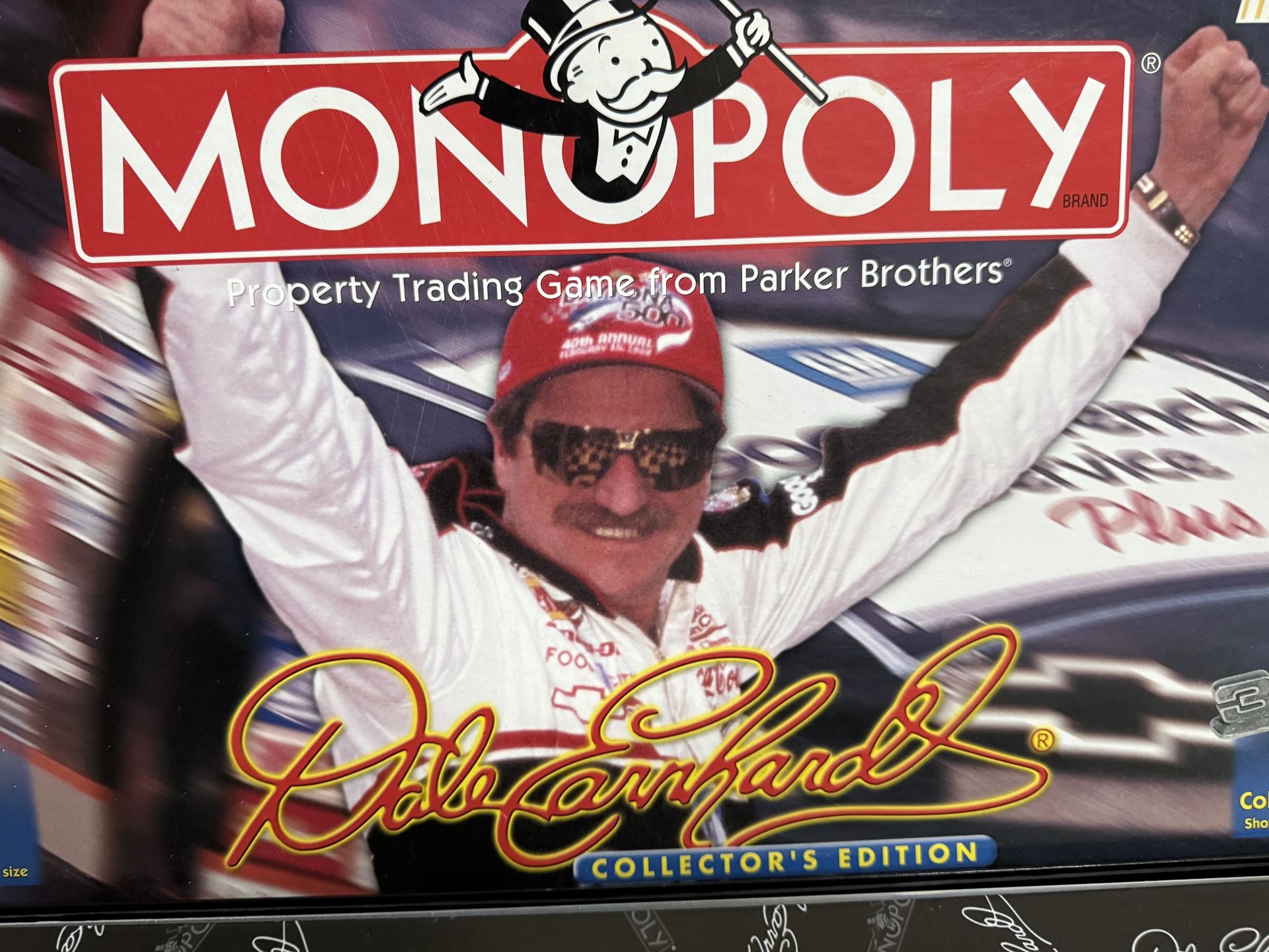 Monopoly Dale Earnhardt Collector's Edition NASCAR Racing 2000 Parker Brothers Complete
