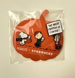 Starbucks + Peanuts Enamel Pins