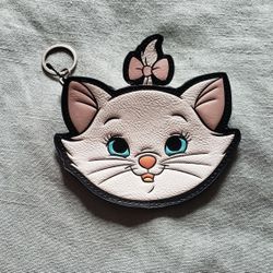Disney Lether The Aristocrats Keychain Wallet