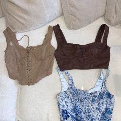 House Of Cb Corset Tops Large 