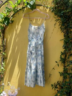 Summer floral maxi dress