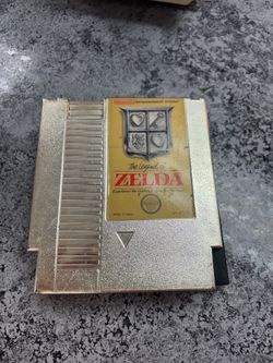 Nintendo NES The Legend of Zelda Gold