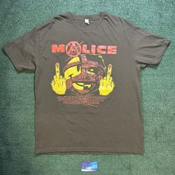 Malicewear olive green tee