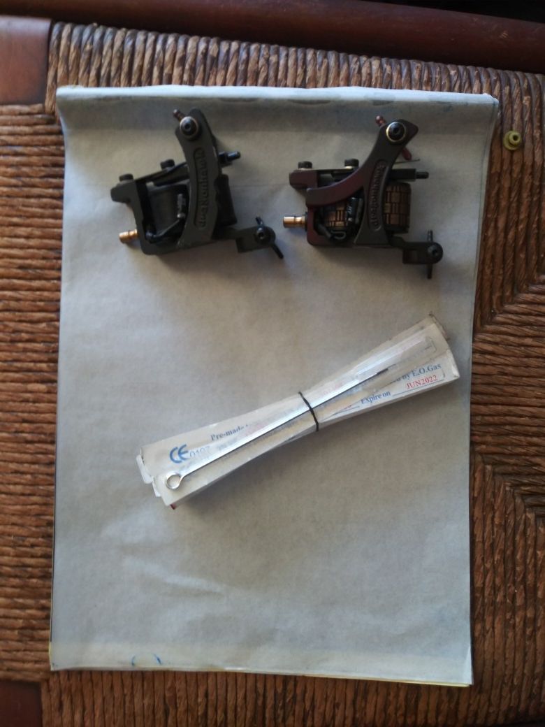 Tattoo Liner And Shader Stencil Paper 6 Assorted Needles