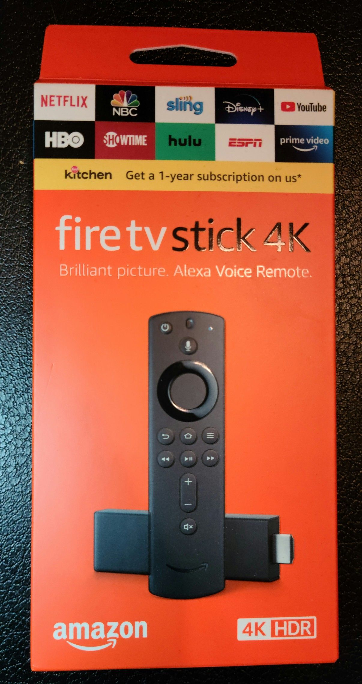 Amazon go7ovm1703250w89 Fire TV Stick 4K Streaming Media Player with Alexa