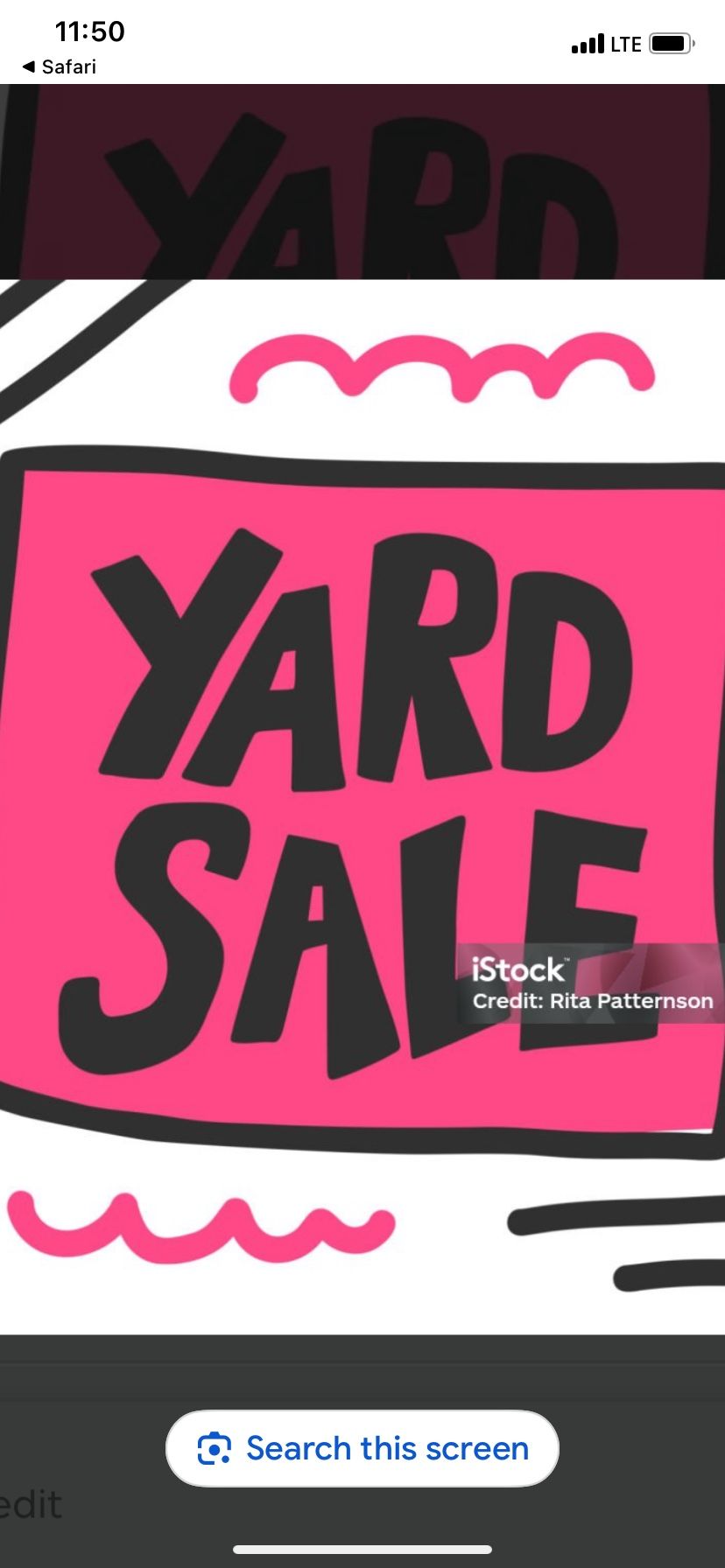 Yard sale