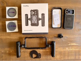 SmallRig iPhone 17 Pro Max Video Cage Handheld Kit with Additional Accessories