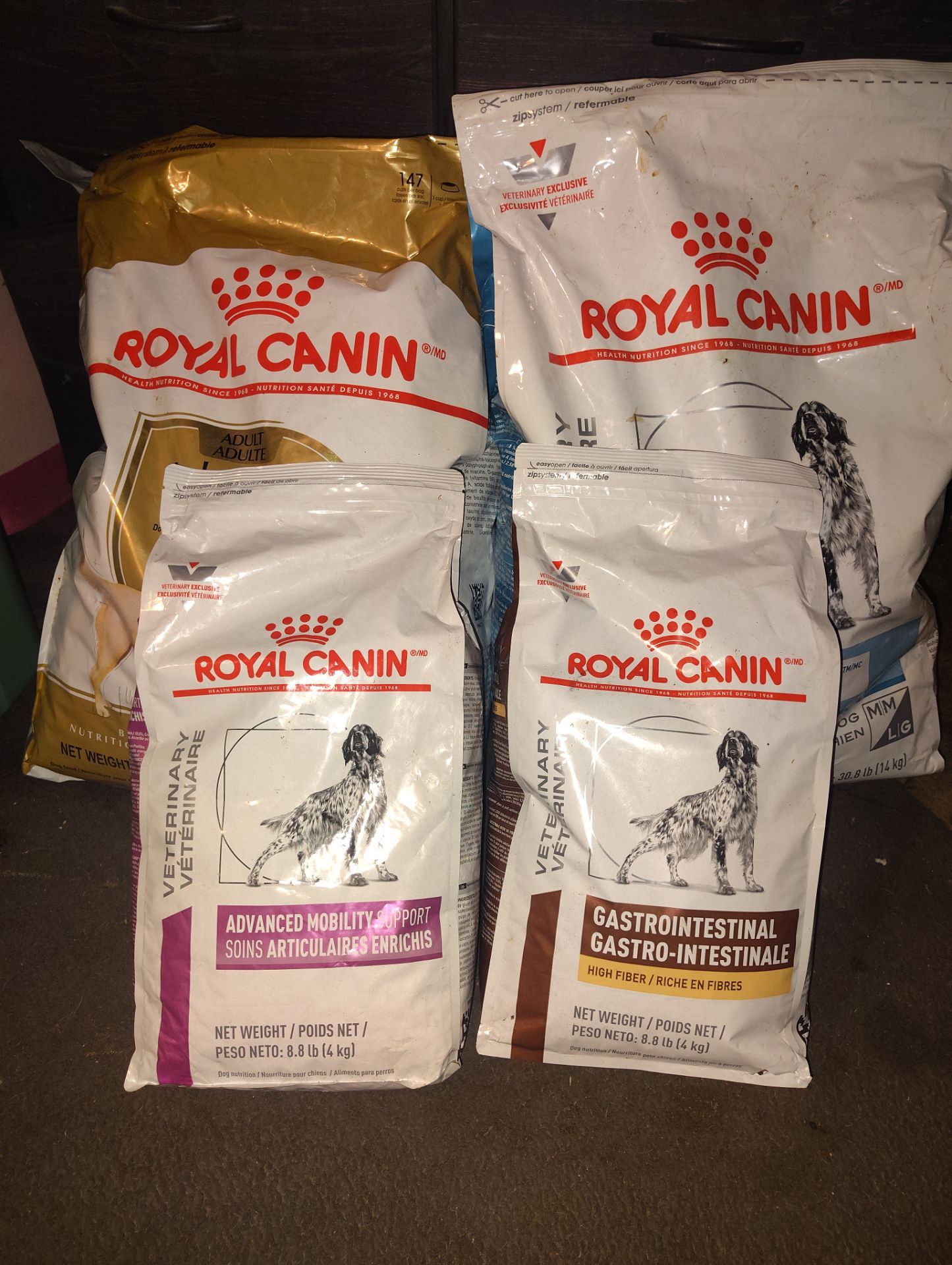 Dog food for sale