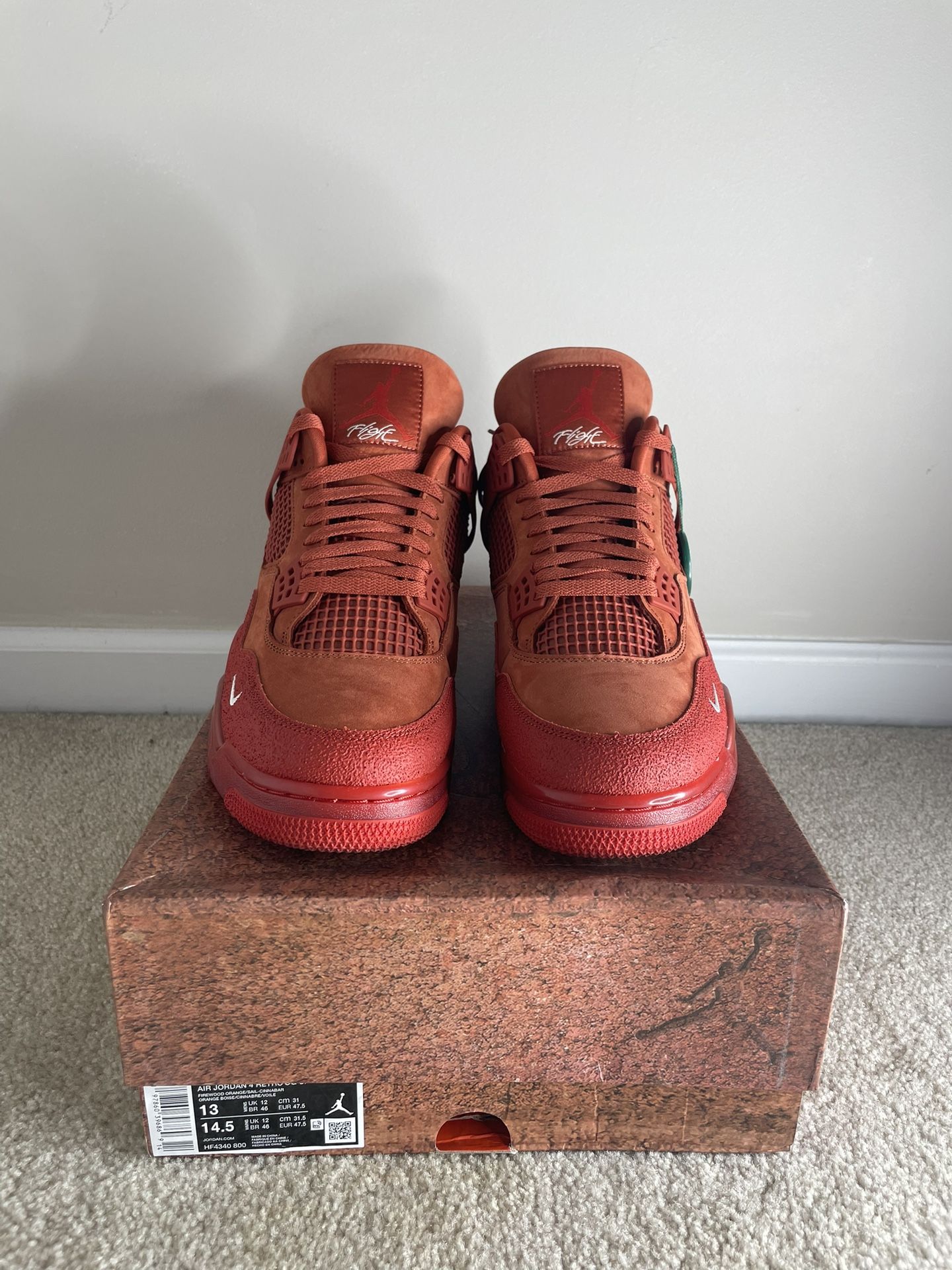 Air Jordan 4 Retro OG SP Nigel Sylvester Brick by Brick (2025) Size 13