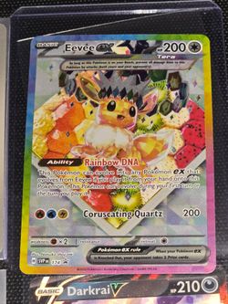 Eevee ex Tera Pokémon Card SVP 174