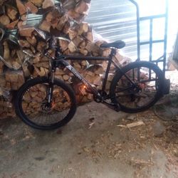 Brand New  Ozark Trail  Mountain Bike With One Hour Of Riding Mustang Sell Asap