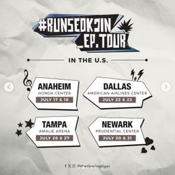 JIN Tickets 